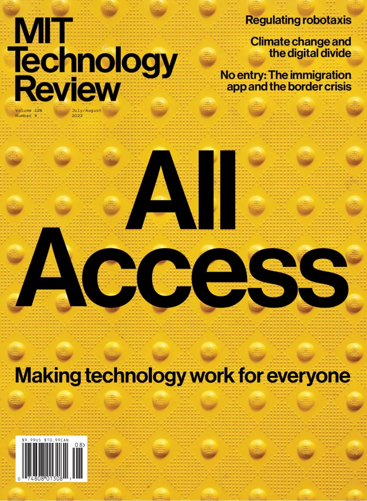 MIT Technology Review-麻省理工科技评论杂志2023.07&08期pdf下载电子版订阅-外刊兽-英语杂志电子版PDF下载网站