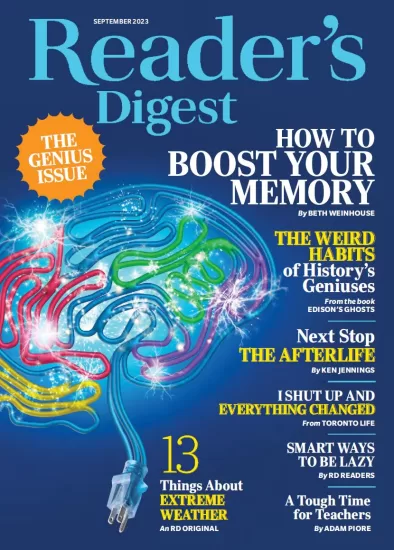 Readers Digest[美国]读者文摘杂志2023.09月刊下载pdf电子版网盘订阅-外刊兽-英语杂志电子版PDF下载网站