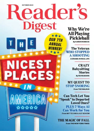 Readers Digest[美国]读者文摘杂志2023.10月刊下载PDF电子版网盘订阅-外刊兽-英语杂志电子版PDF下载网站