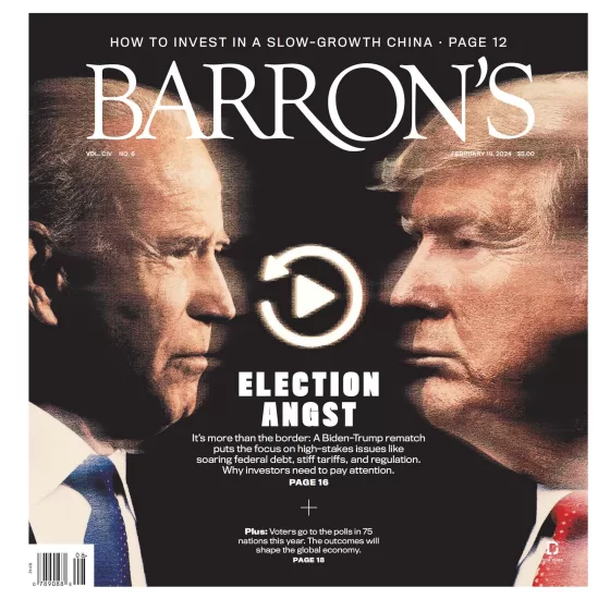 Barrons-巴伦周刊杂志2024.02.19期下载电子版PDF网盘订阅-外刊兽-英语杂志电子版PDF下载网站