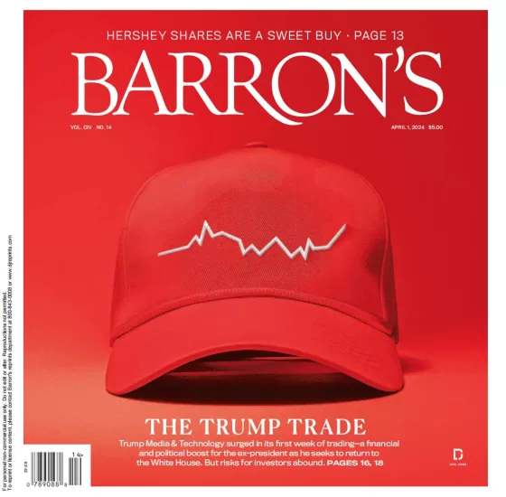 Barrons-巴伦周刊杂志2024.04.01期下载电子版PDF网盘订阅-外刊兽-英语杂志电子版PDF下载网站