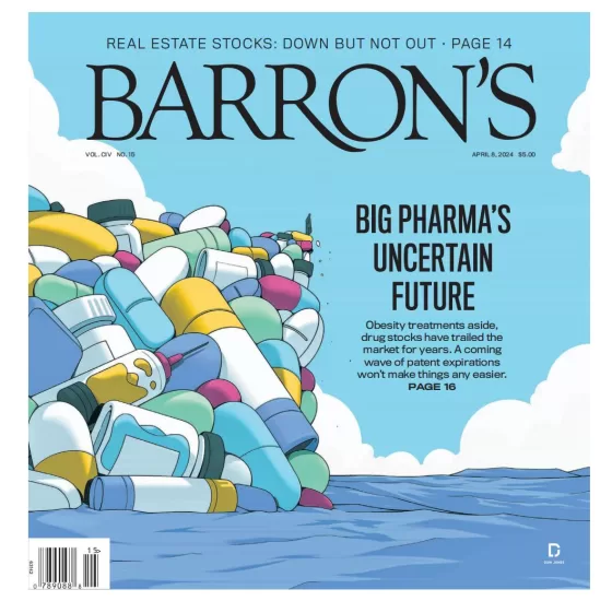 Barrons-巴伦周刊杂志2024.04.08期下载电子版PDF网盘订阅-外刊兽-英语杂志电子版PDF下载网站