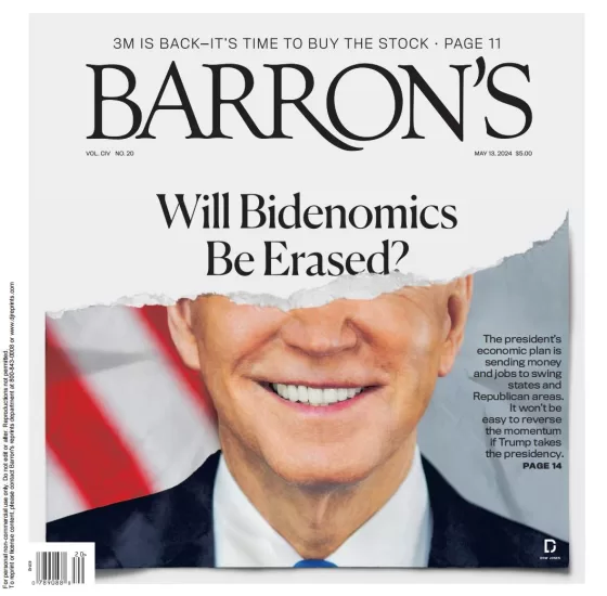 Barrons-巴伦周刊2024.05.13期下载电子版PDF网盘-外刊兽-英语杂志电子版PDF下载网站