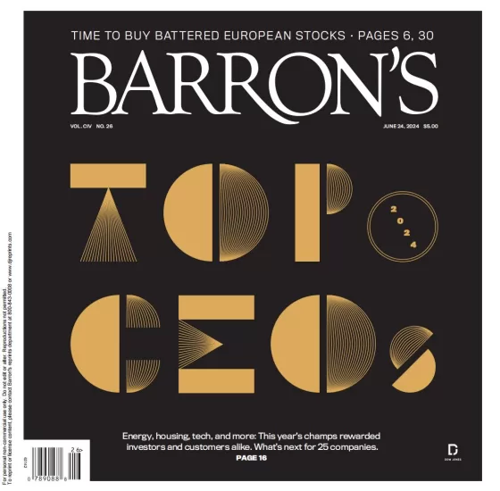 Barrons-巴伦周刊2024.06.24期下载电子版PDF网盘-外刊兽-英语杂志电子版PDF下载网站