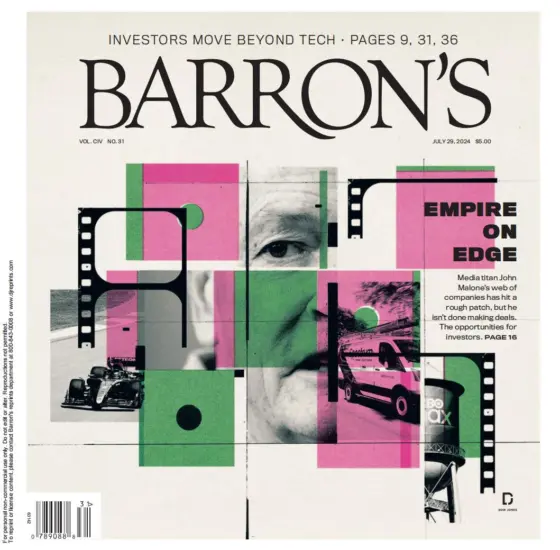 Barrons-巴伦周刊2024.07.29期下载电子版PDF网盘杂志订阅-外刊兽-英语杂志电子版PDF下载网站