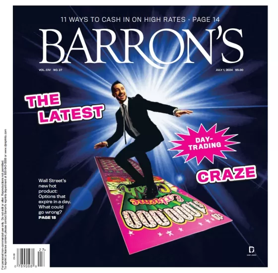 Barrons-巴伦周刊2024.07.01期下载电子版PDF网盘-外刊兽-英语杂志电子版PDF下载网站