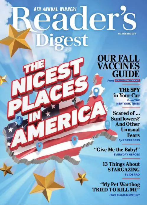 Readers Digest USA 读者文摘2024.10月号下载-外刊兽-英语杂志电子版PDF下载网站