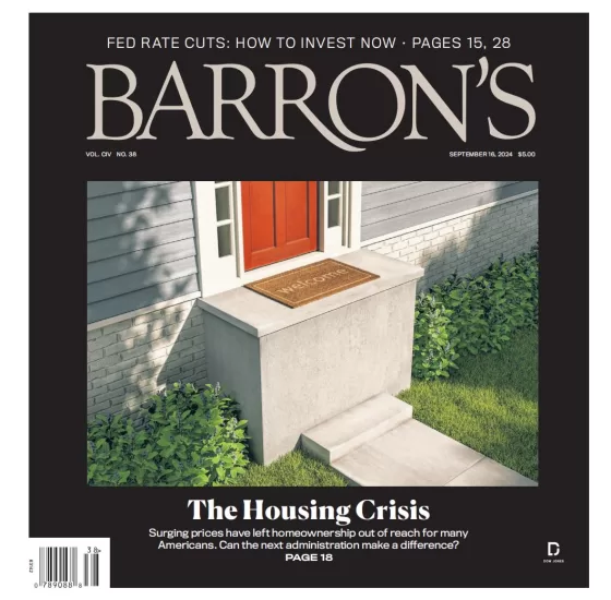 Barron’s Magazine 巴伦周刊2024.09.16期下载-外刊兽-英语杂志电子版PDF下载网站