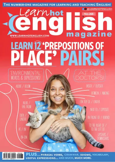 Learn Hot English 流行英语2024.09月号Issue 268订阅-外刊兽-英语杂志电子版PDF下载网站