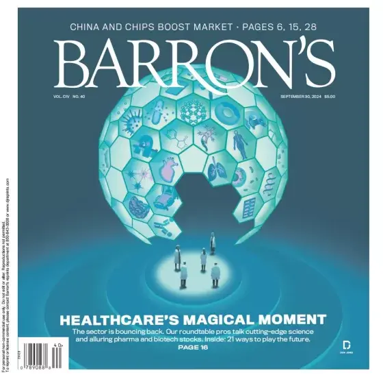 Barron’s Magazine 巴伦周刊2024.09.30期-外刊兽-英语杂志电子版PDF下载网站