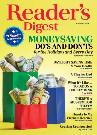 Reader’s Digest USA 读者文摘 2024.11月号下载订阅-外刊兽-英语杂志电子版PDF下载网站