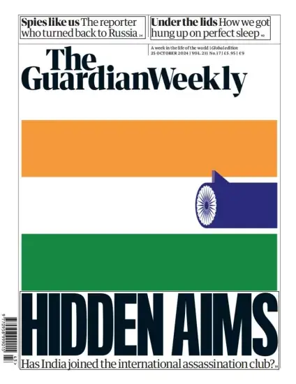 The Guardian Weekly 卫报周刊2024.10.25期订阅-外刊兽-英语杂志电子版PDF下载网站