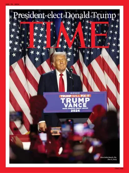 TIME USA 时代周刊2024.11.25期订阅-外刊兽-英语杂志电子版PDF下载网站