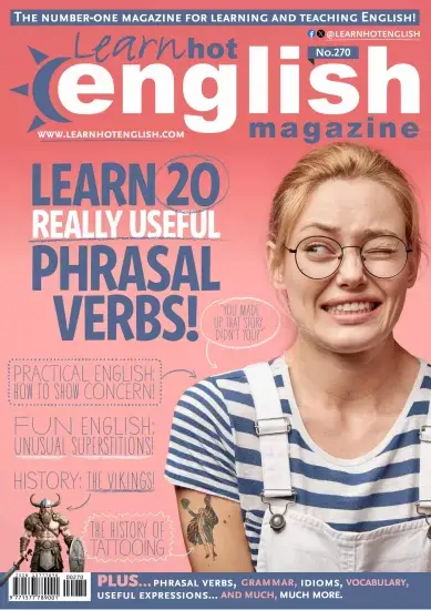 Learn Hot English 流行英语2024.11月号Issue 270订阅-外刊兽-英语杂志电子版PDF下载网站