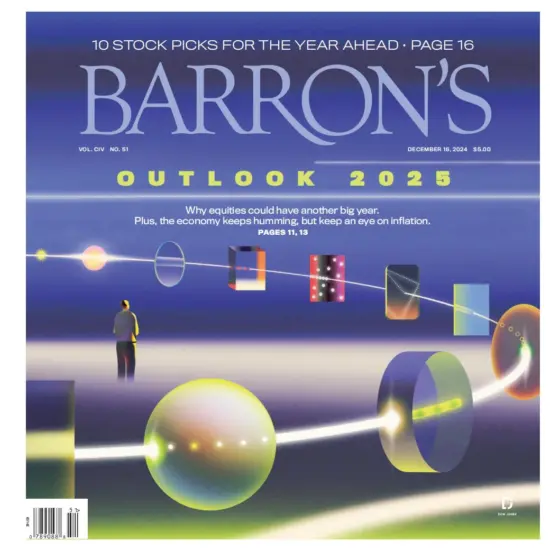 Barron’s Magazine 巴伦周刊2024.12.16期下载订阅-外刊兽-英语杂志电子版PDF下载网站