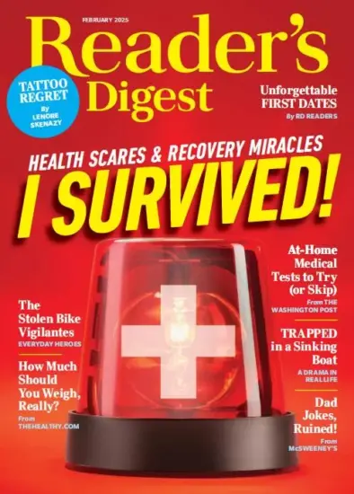 Reader’s Digest USA 读者文摘2025.02月号下载订阅-外刊兽-英语杂志电子版PDF下载网站