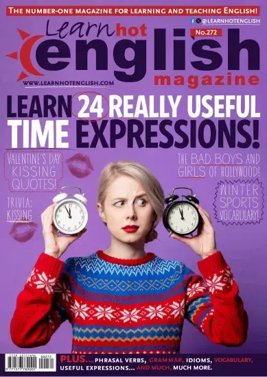 Learn Hot English 流行英语2025.01月号Issue 272期订阅-外刊兽-英语杂志电子版PDF下载网站