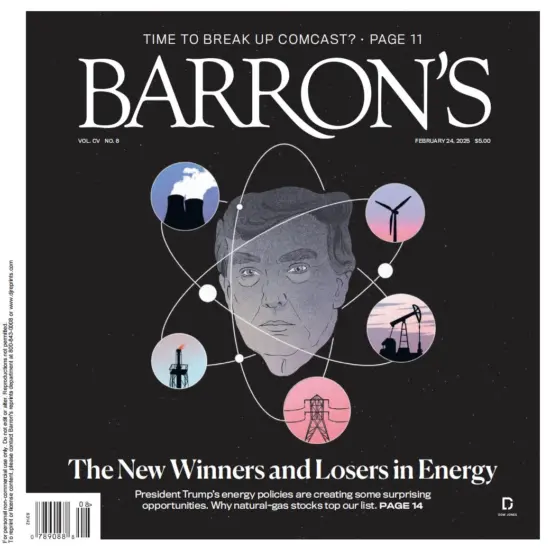 Barron’s Magazine 巴伦周刊2025.02.24期下载订阅-外刊兽-英语杂志电子版PDF下载网站