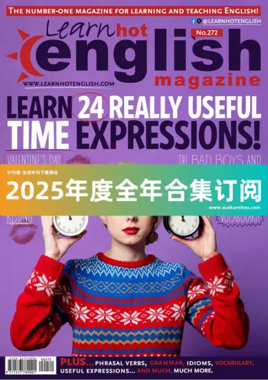 Learn Hot English 流行英语2025年合集下载订阅-外刊兽-英语杂志电子版PDF下载网站