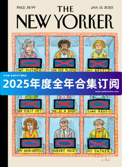 The New Yorker 纽约客2025年合集下载订阅-外刊兽-英语杂志电子版PDF下载网站